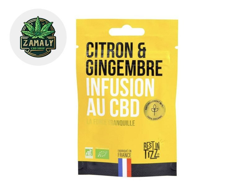 Infusion CBD Infusion CBD Citron Gingembre Tizz