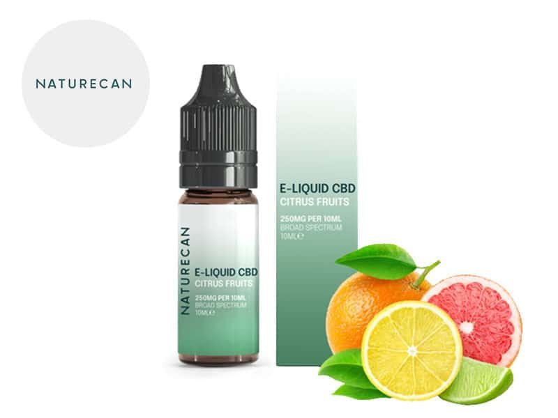 E-liquide CBD E-liquide Agrumes CBD (250mg) Naturecan