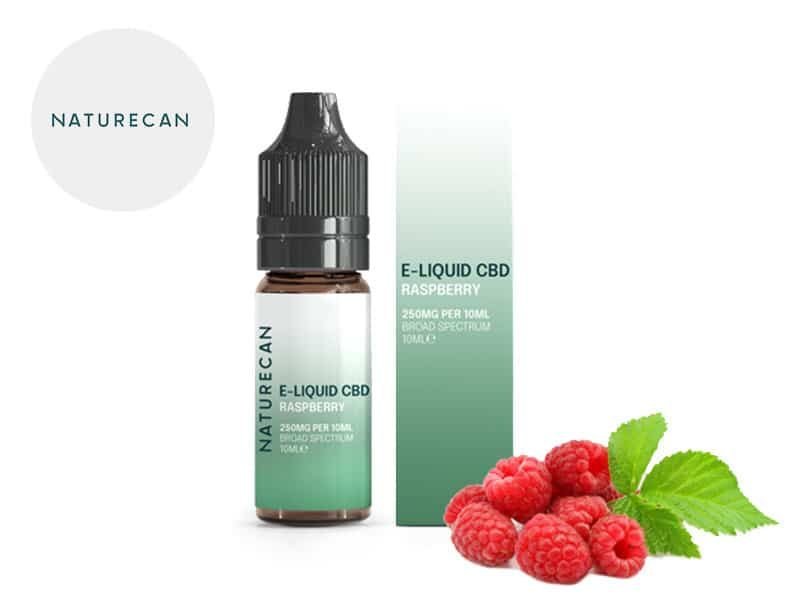 E-liquide CBD E-liquide Framboise CBD (500mg) Naturecan