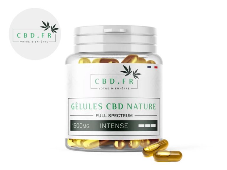 Capsules CBD Gélules CBD (1500mg) CBDfr