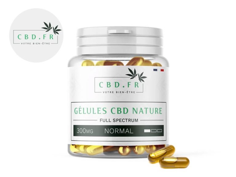 Capsules CBD Gélules CBD (300mg) CBDfr