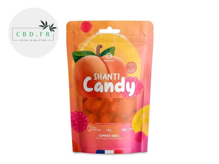 Bonbons CBD Bonbons Summer Vibes CBD Shanti Candy