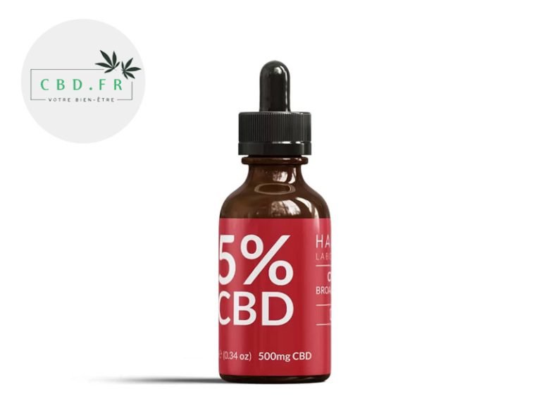 Huile CBD pour animaux Huile CBD Chien 5% Harvest Laboratoires