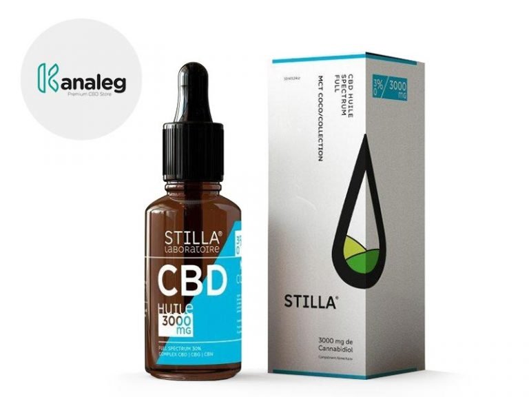 Huile CBD Huile MCT CBD 30% bio (Coco) Stilla