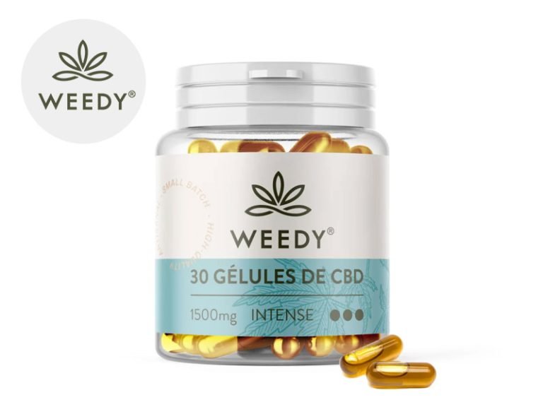 Capsules CBD Gélules CBD (1500mg) Weedy