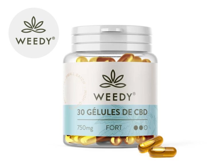 Capsules CBD Gélules CBD (750mg) Weedy